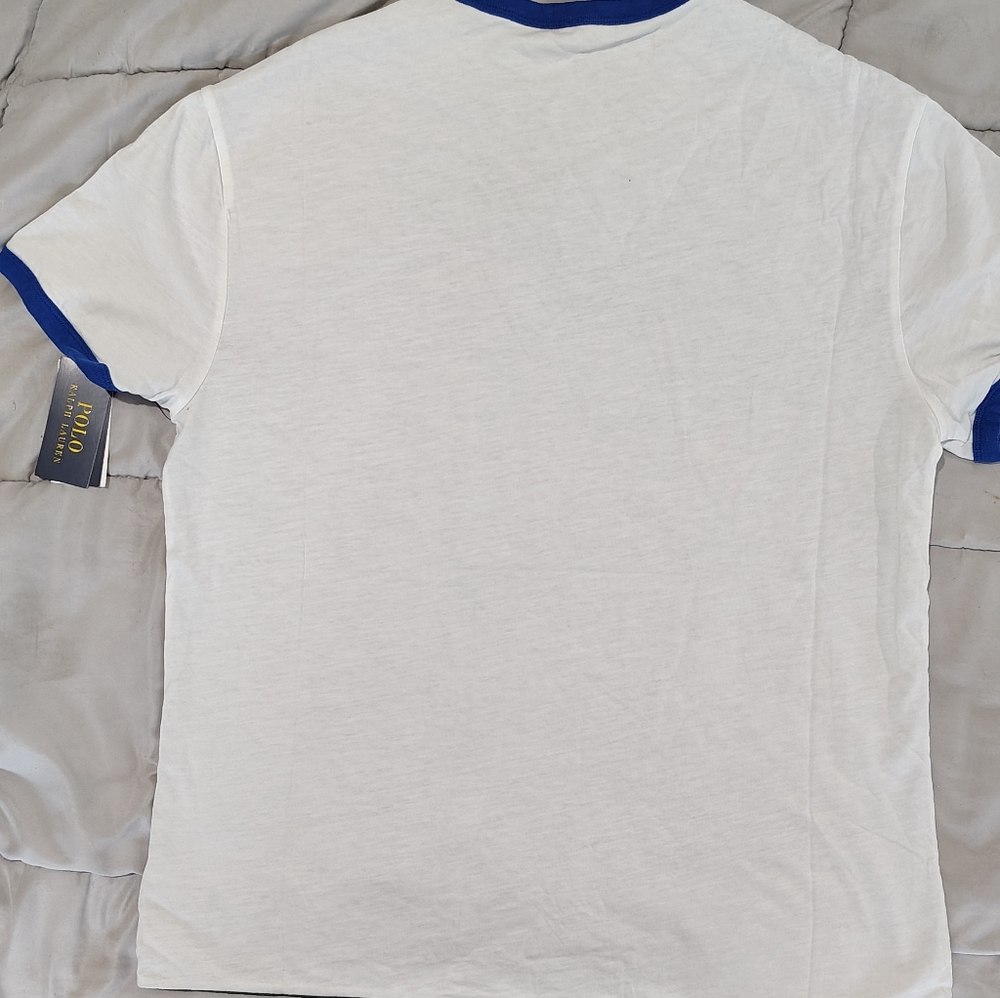 Polo Ralph Lauren Reversible Running Club Track Team 067 T-Shirt Large NWT - Picture 3 of 7